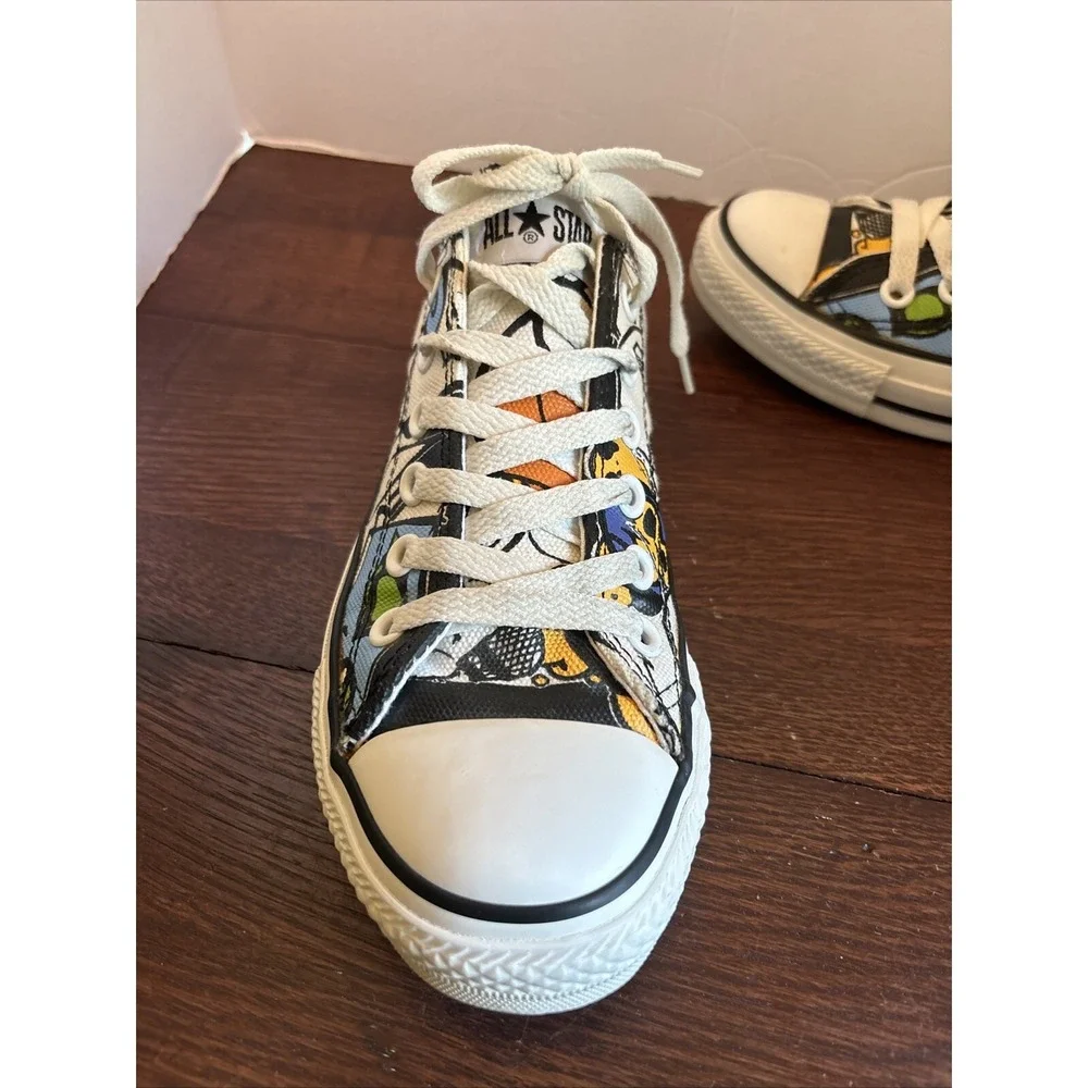 Converse All-Star‎ White CT Sticker OX Low SKU#100144F Shoes Size 7.5W/5.5M RARE